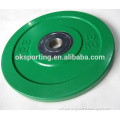 2014 hot selling crossfit rubber weight plate